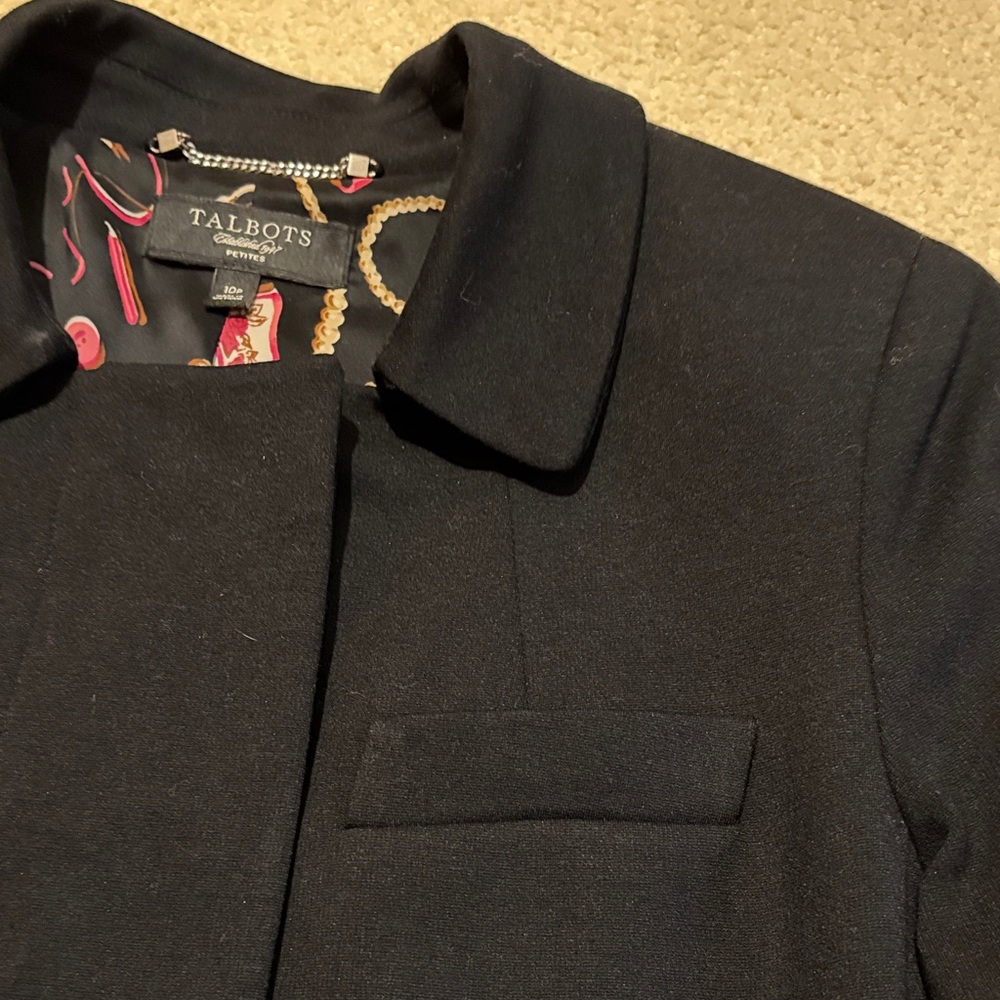 Talbots Elegant Black Jacket - image 3
